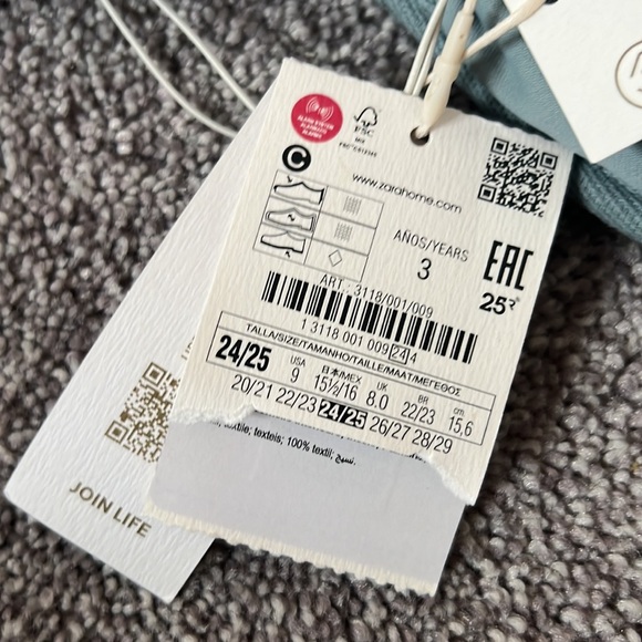 NWT Zara Home Slipers - Picture 3 of 3